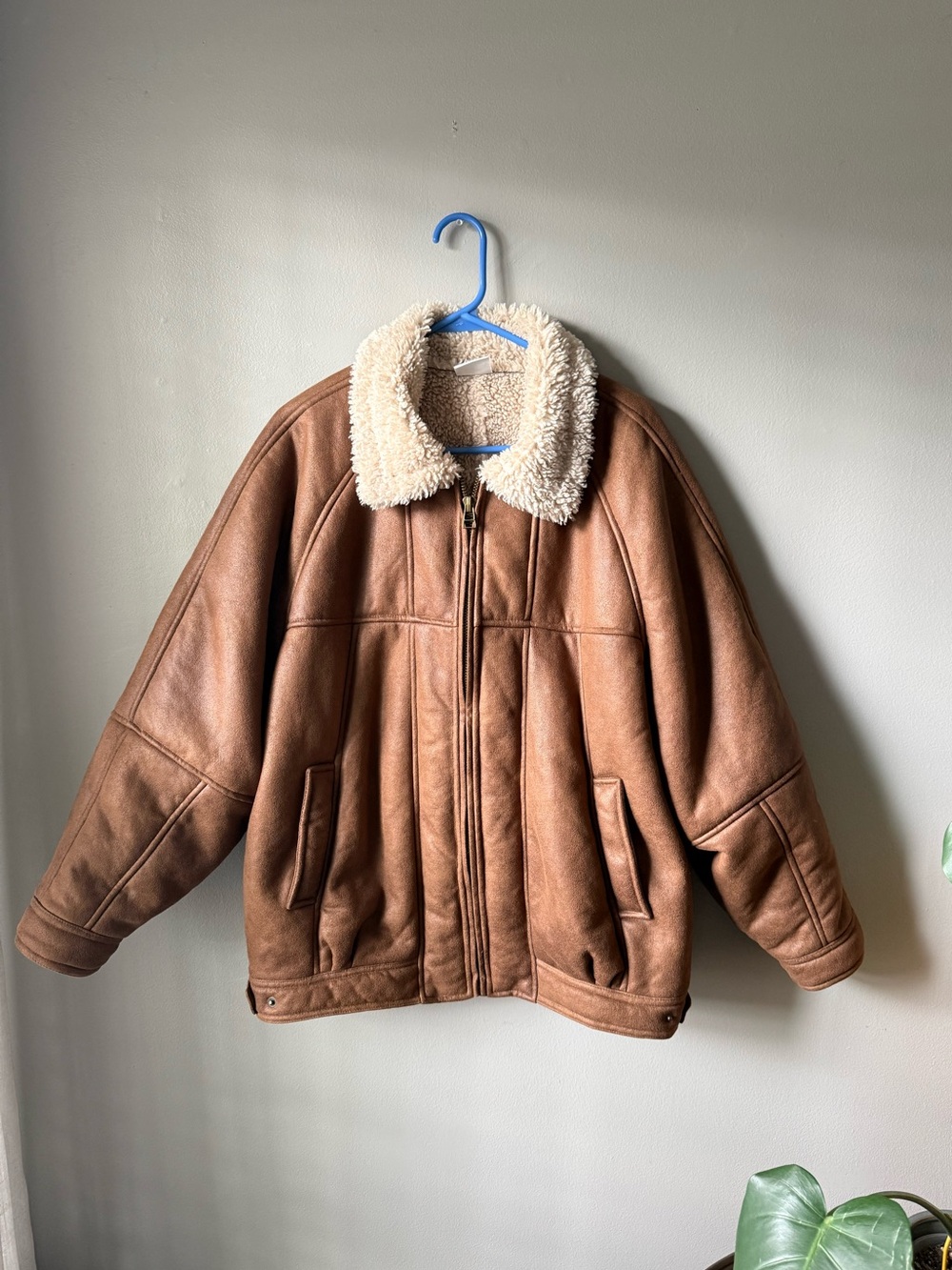 BDG Faux Suede Harrington Jacket Size L - Picture 4 of 8
